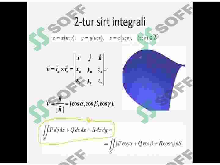 Sirt integrallari 3