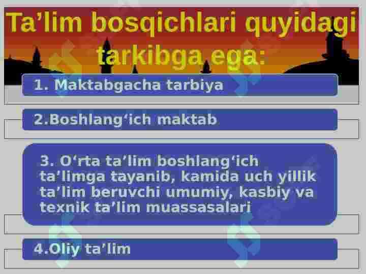 Turkiya ta'lim tizimi va boshqa mamlakatlardan farqi 4