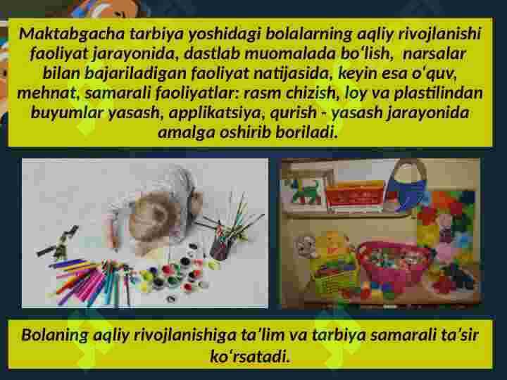 Bolalarda aqliy tarbiya 6