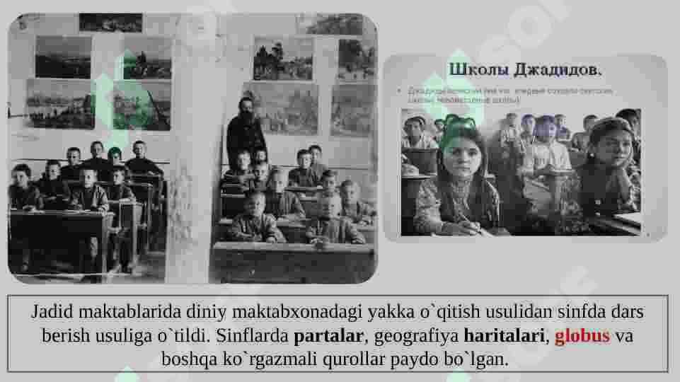 Jadidlar harakatining vujudga kelishi 8