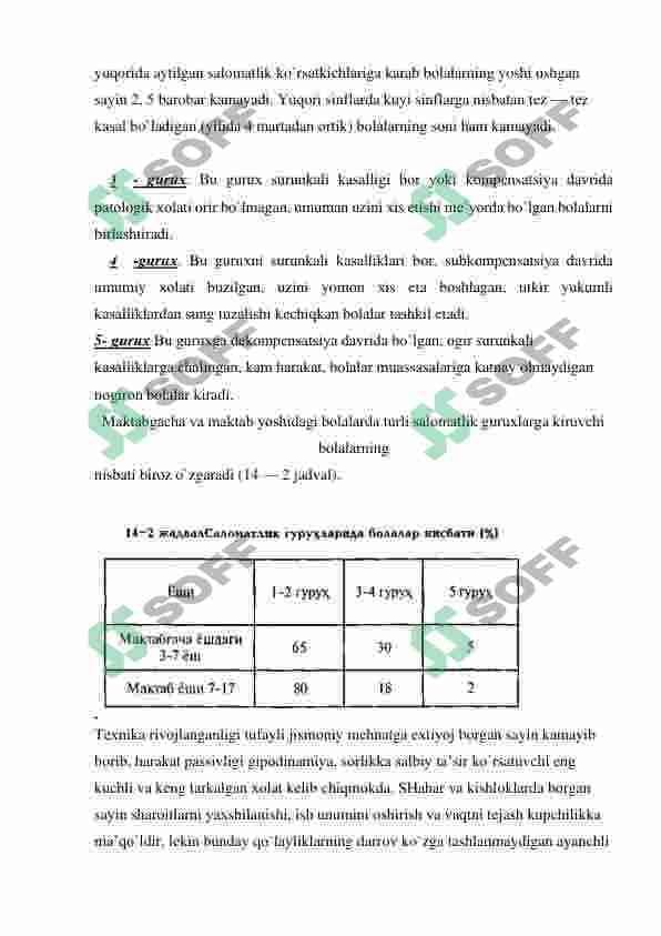 Salomatlik haqida tushuncha. 4