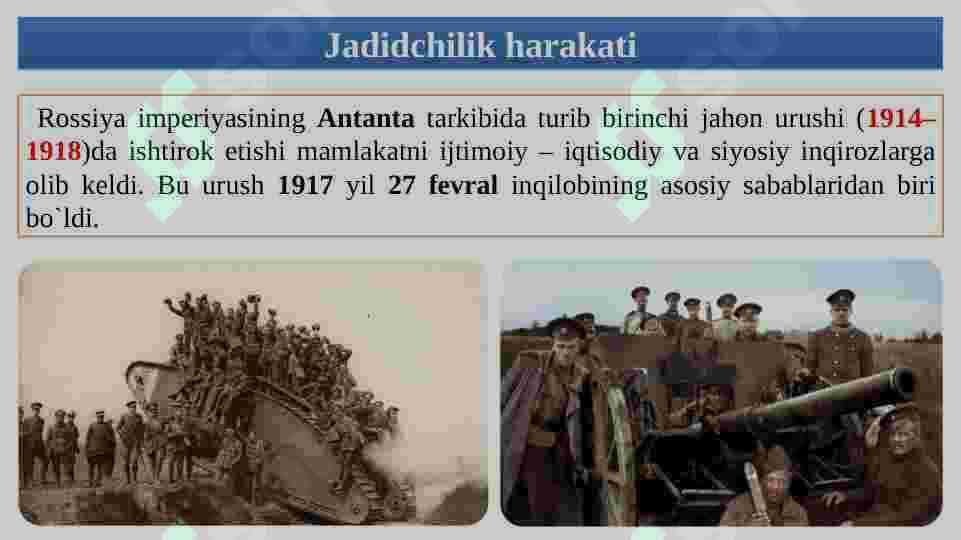 Turkistonda sovet xokimiyatini o‘rnatilishi 2