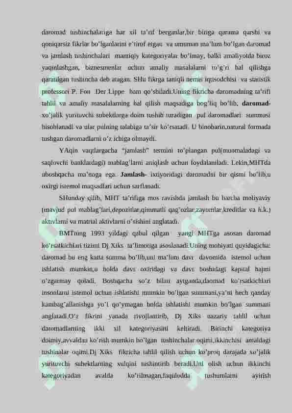 MILLIY DAROMAD VA MILLIY HISOBLAR TIZIMIDAGI BOSHQA DAROMAD KO’RSATKICHLARI 3