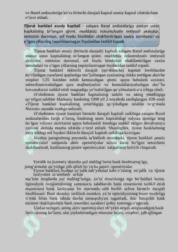 Tijorat banklarining operasiyalari 6