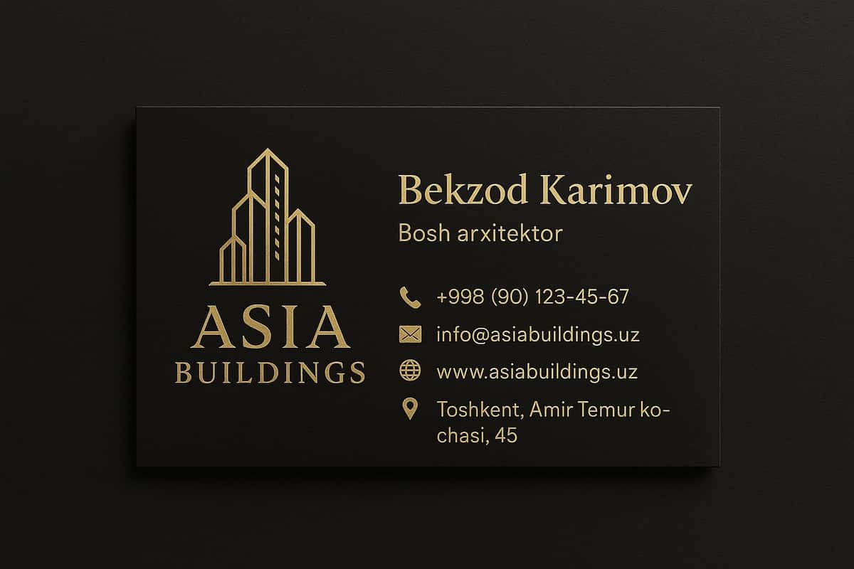 Brandbook va vizitka reklama bannerlari 2