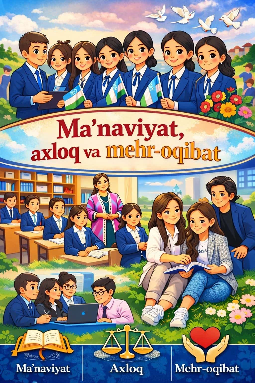 Ma'naviyat axloq va mehr oqibat 1