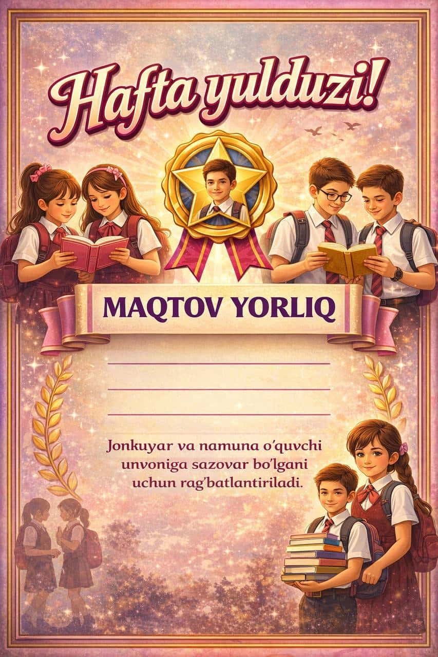hafta yulduzi 1