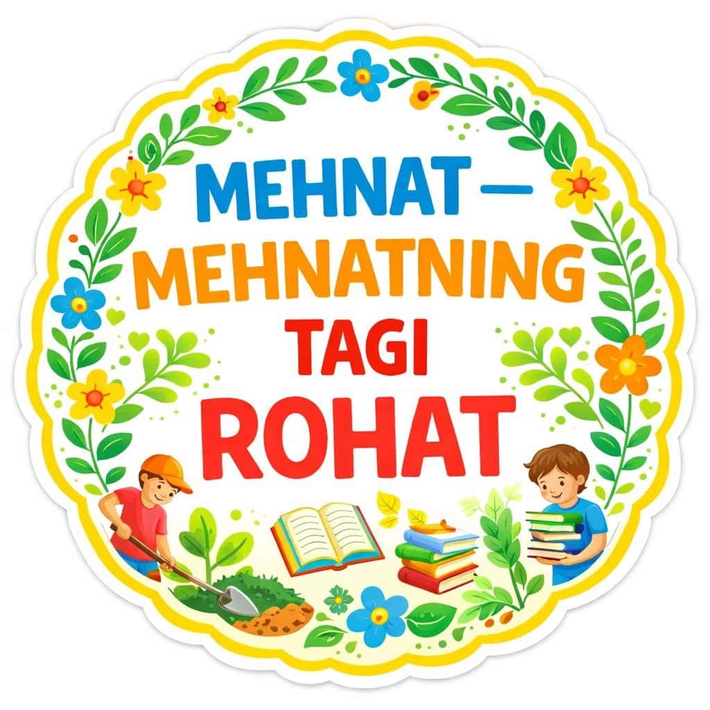Mehnat mehnatning tagi rohat (Kelajak soati) 1