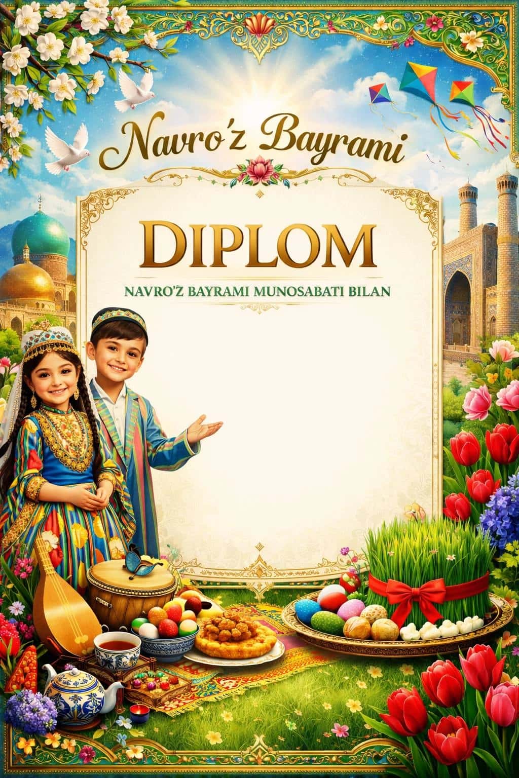Navro'z bayramiga diplom 1