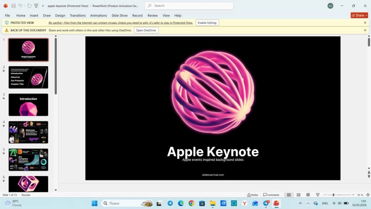 apple keynote 1