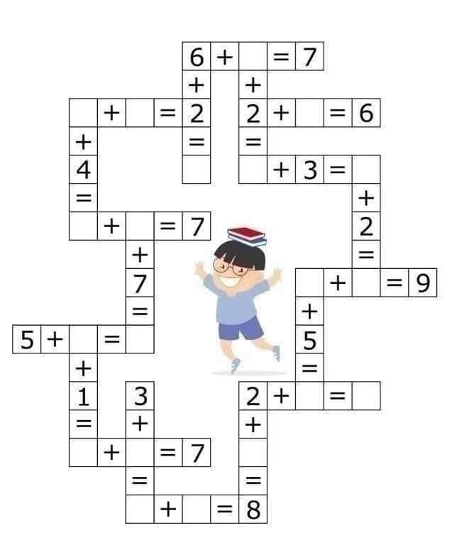Matematik krossvord 2