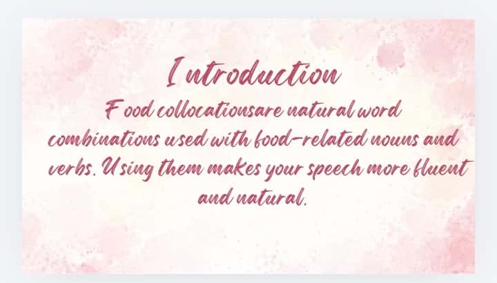 Food collacation 2