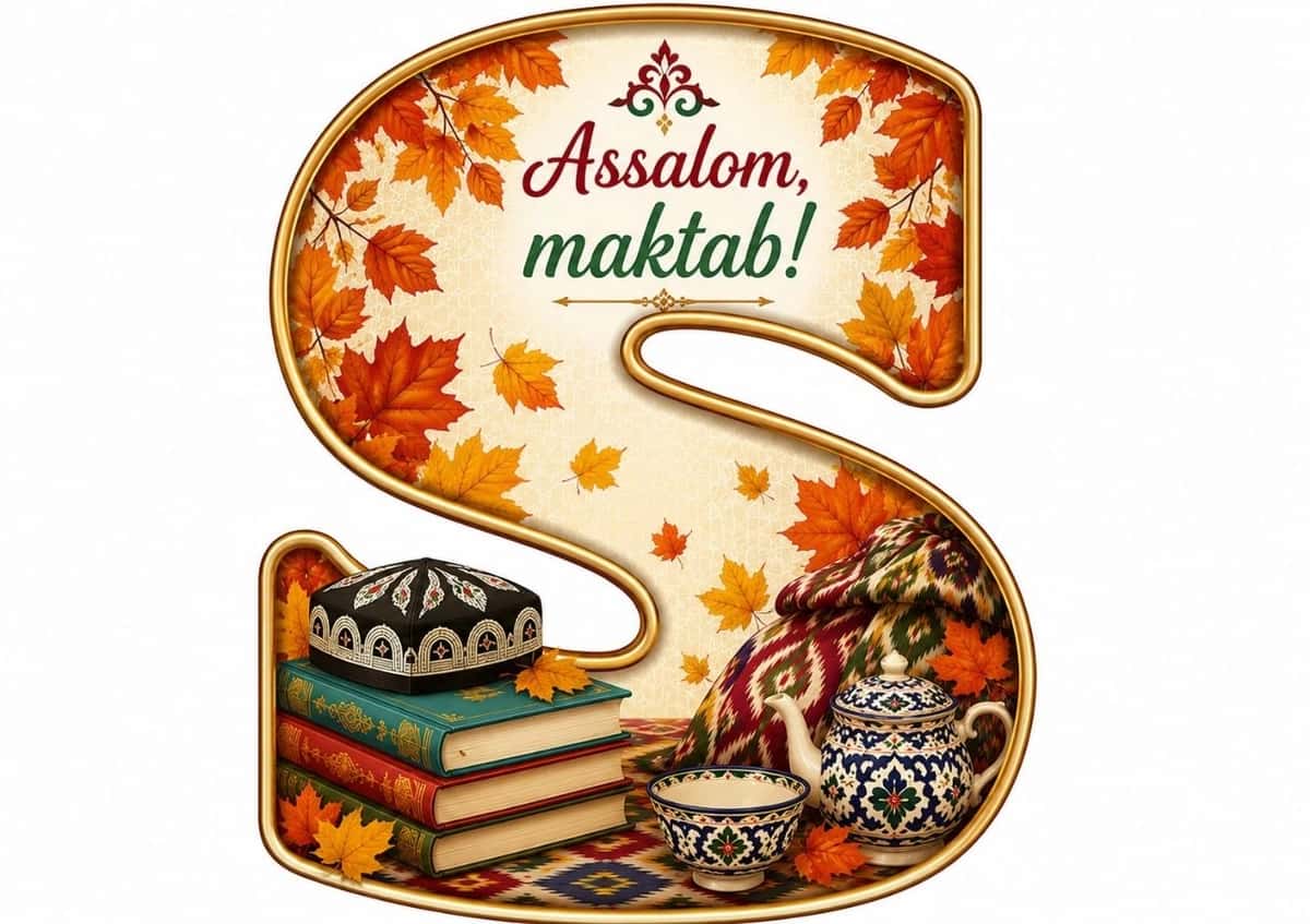 Assalom maktab yozuvi 2