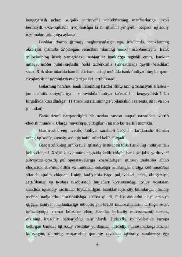 RAQAMLI IQTISODIYOTDA BANK VA MOLIYAVIY TEXNOLOGIYALAR 4