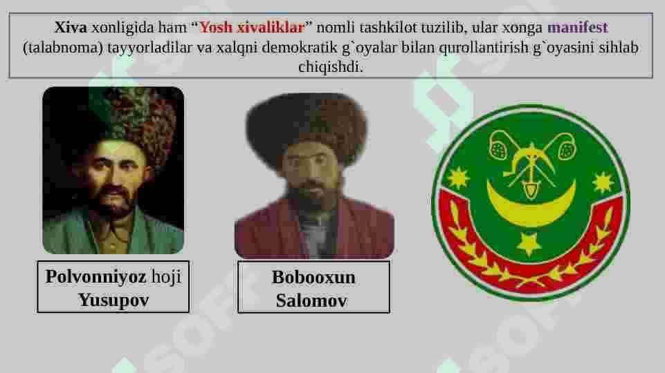 Xorazm va Buxoroda xonligi va amirligini yemirilishi 3
