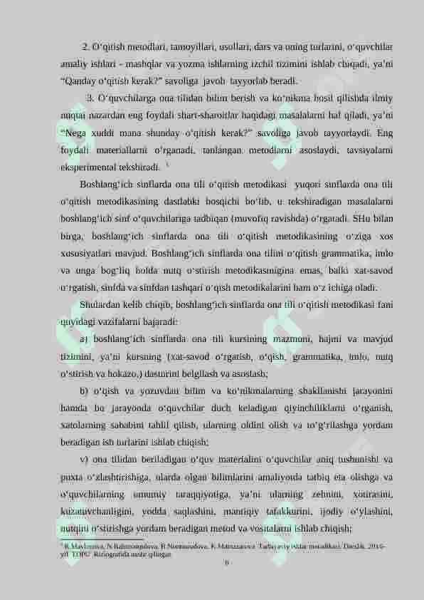 Ona tili darslarida  qo‘llaniladigan samarali  metodlar 6