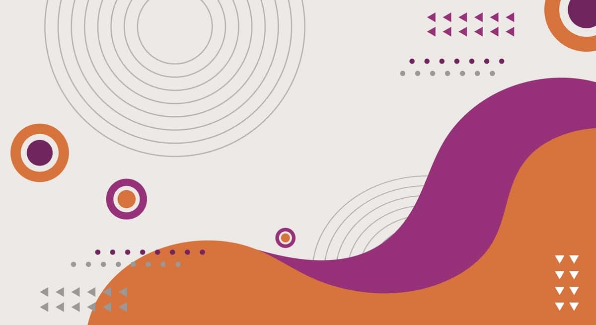 Yassi dizayn geometrik fon | Flat design geometric background 1