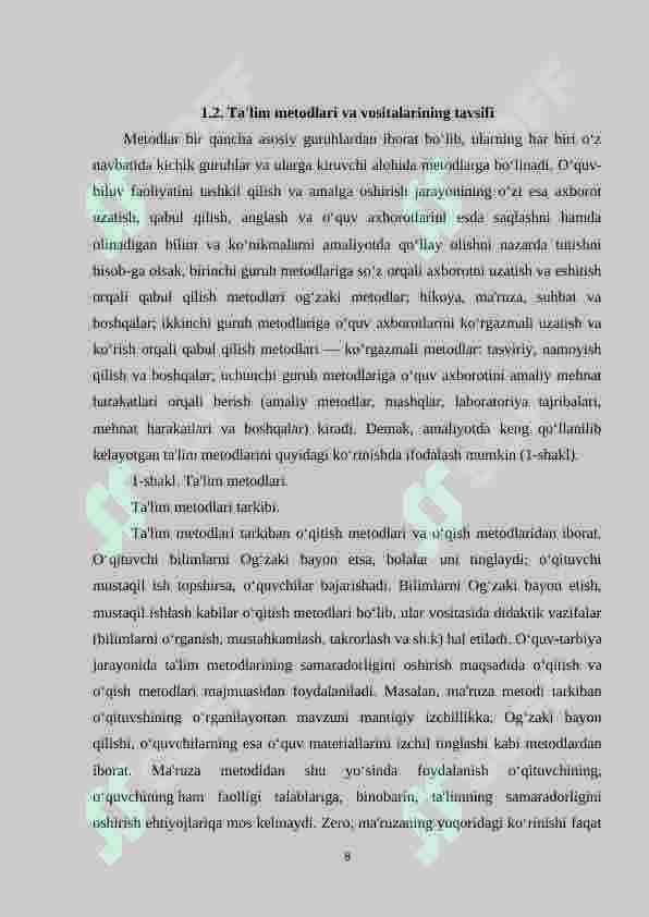 Boshlang‘ich sinfda savod o‘rgatish davrida ko‘rgazmali vositalardan foydalanish 8