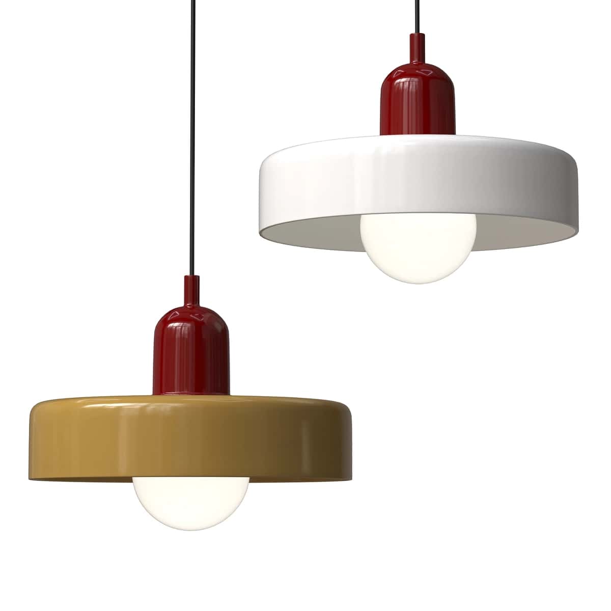 Disc Orb Pendant Light 1