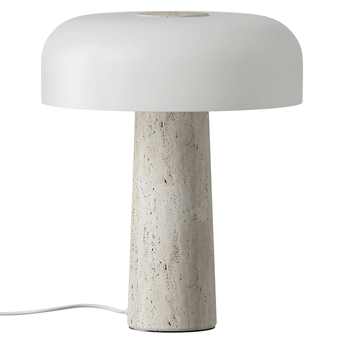 Travertine Table lamp 2