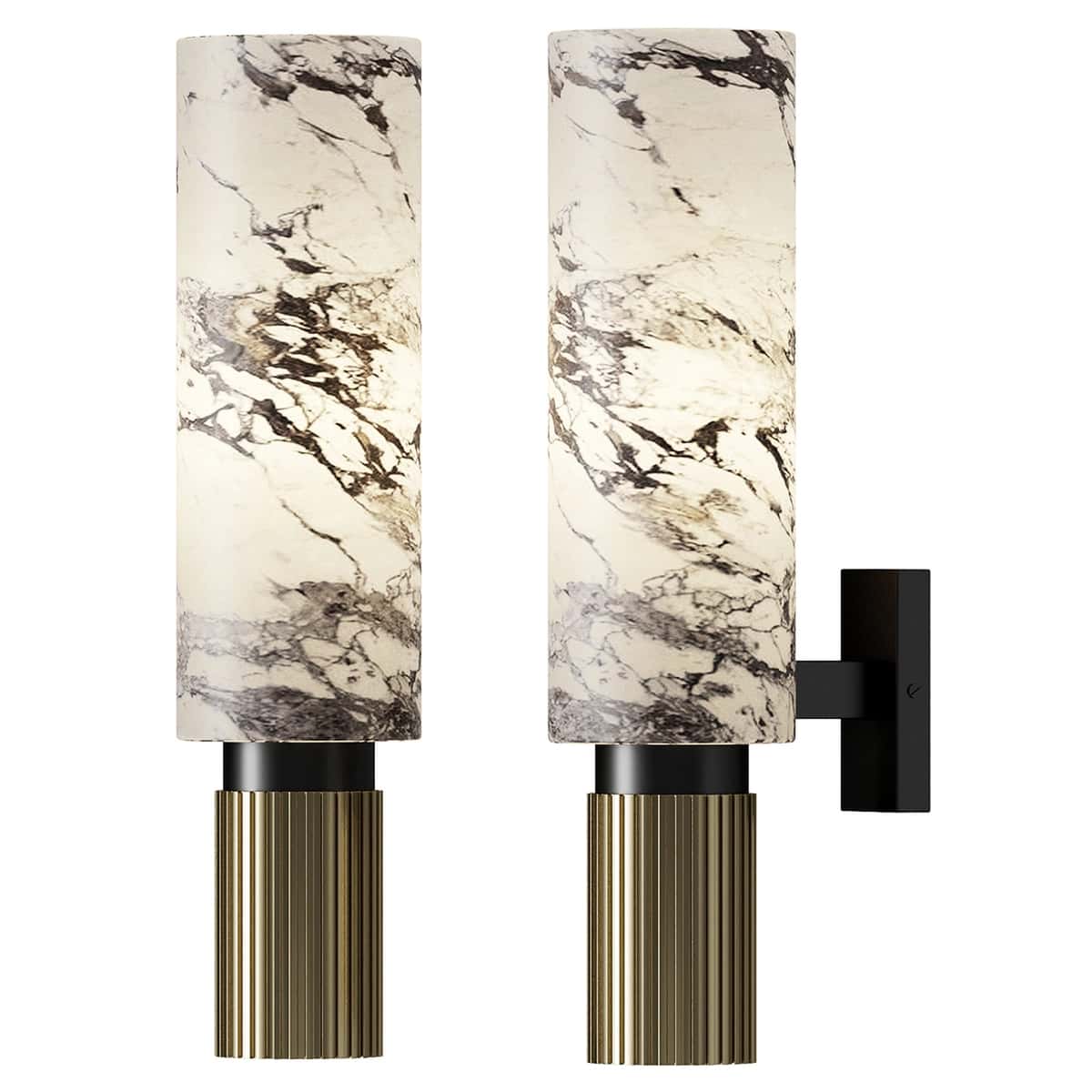 Marmeren Wall Lamp 1