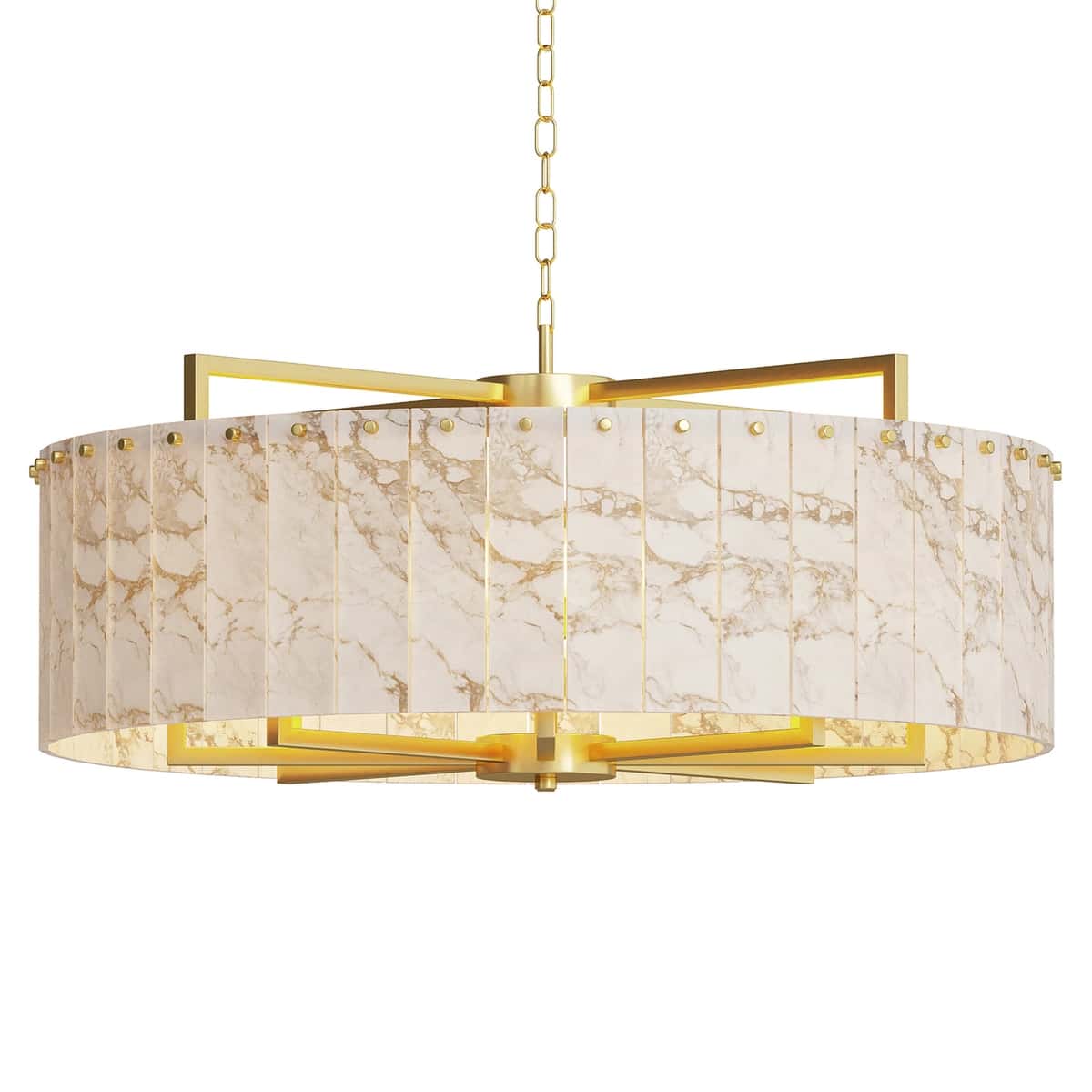 Alabaster Chandelier Modern 1