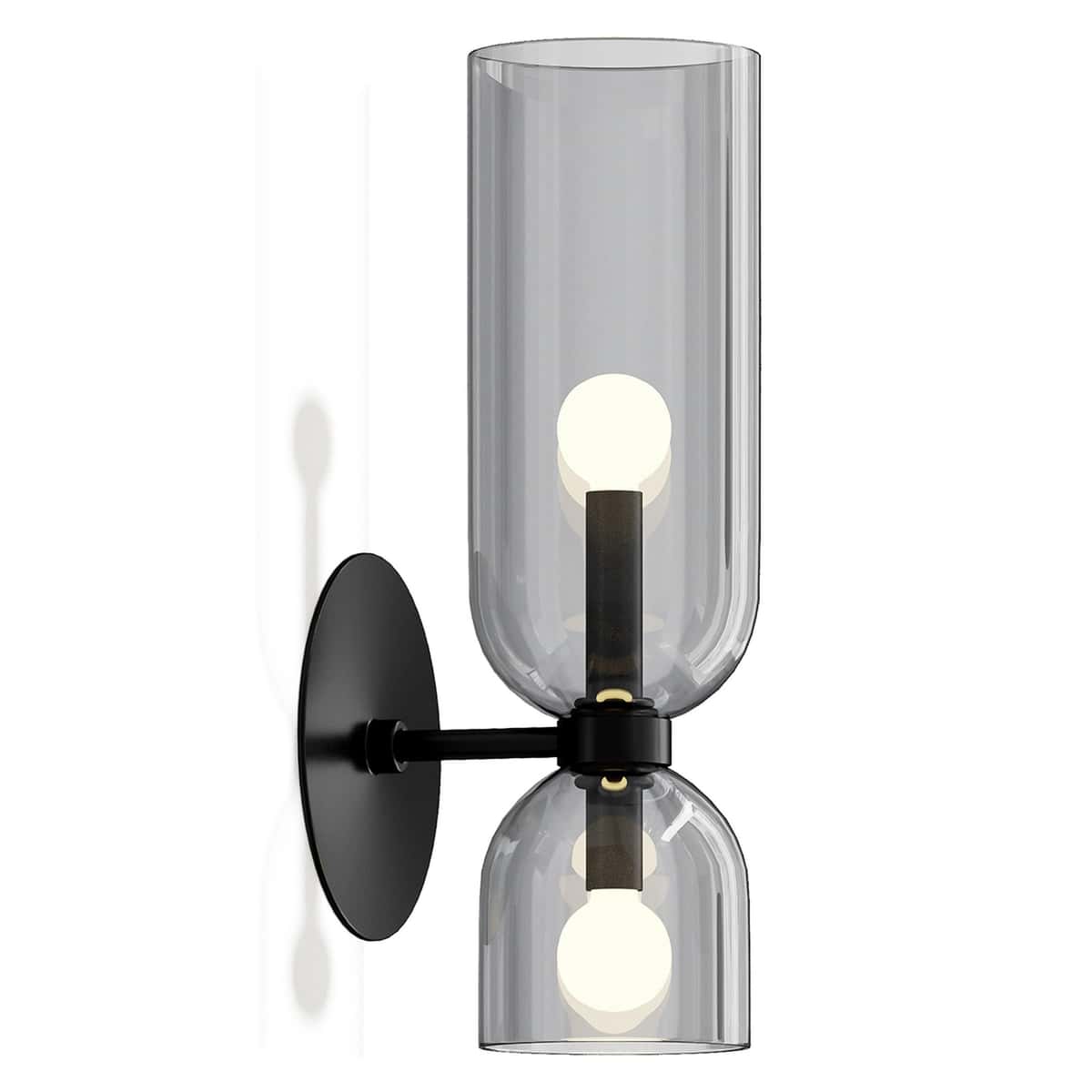 Edie Sconce Blackened Brass 1