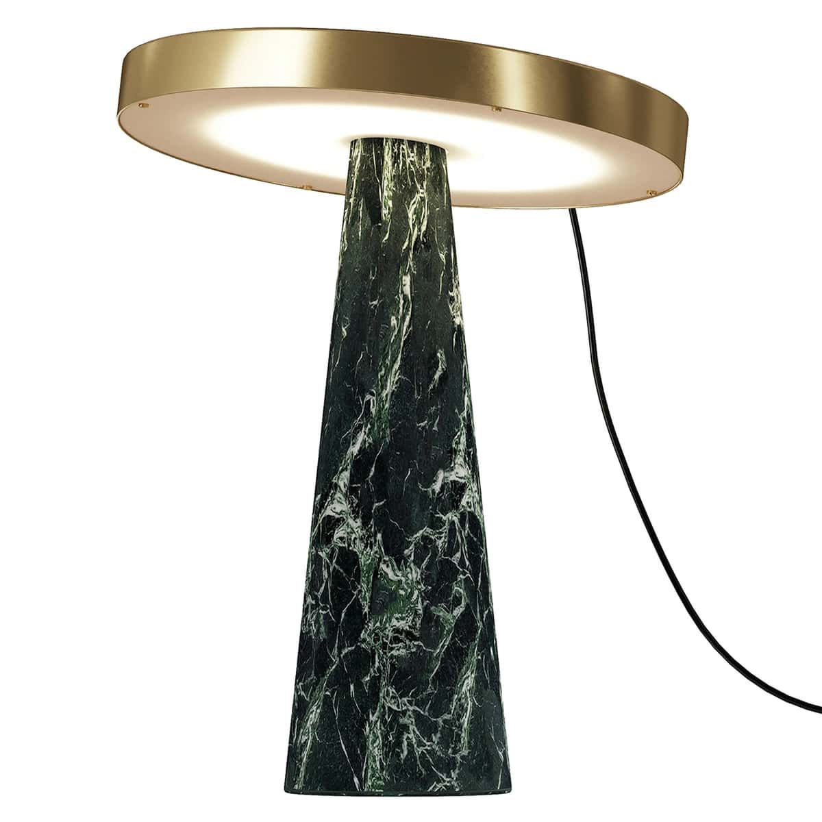 GREEN MARBLE TABLE LAMPS 1