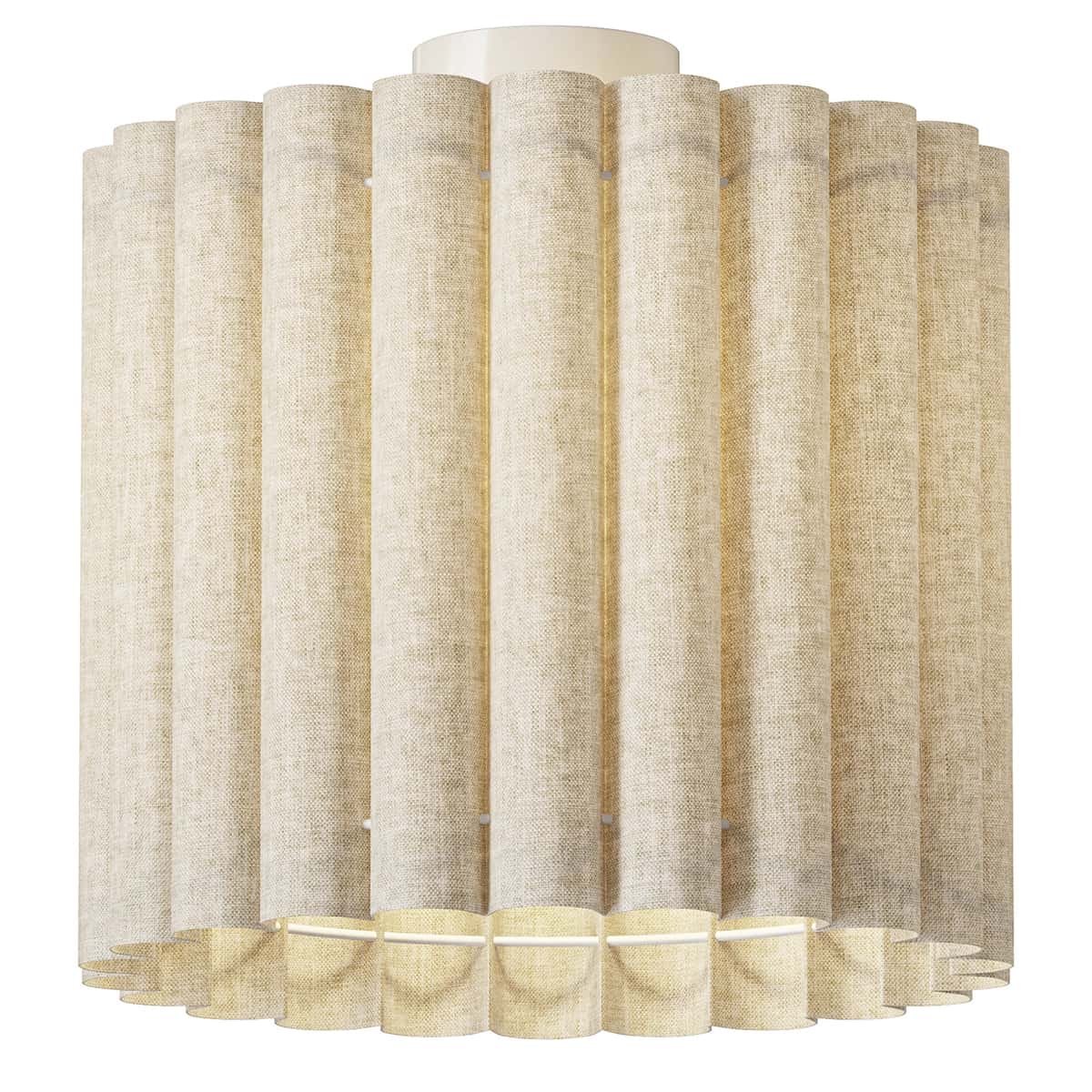 Linen Ceiling Lamp Lucina 1
