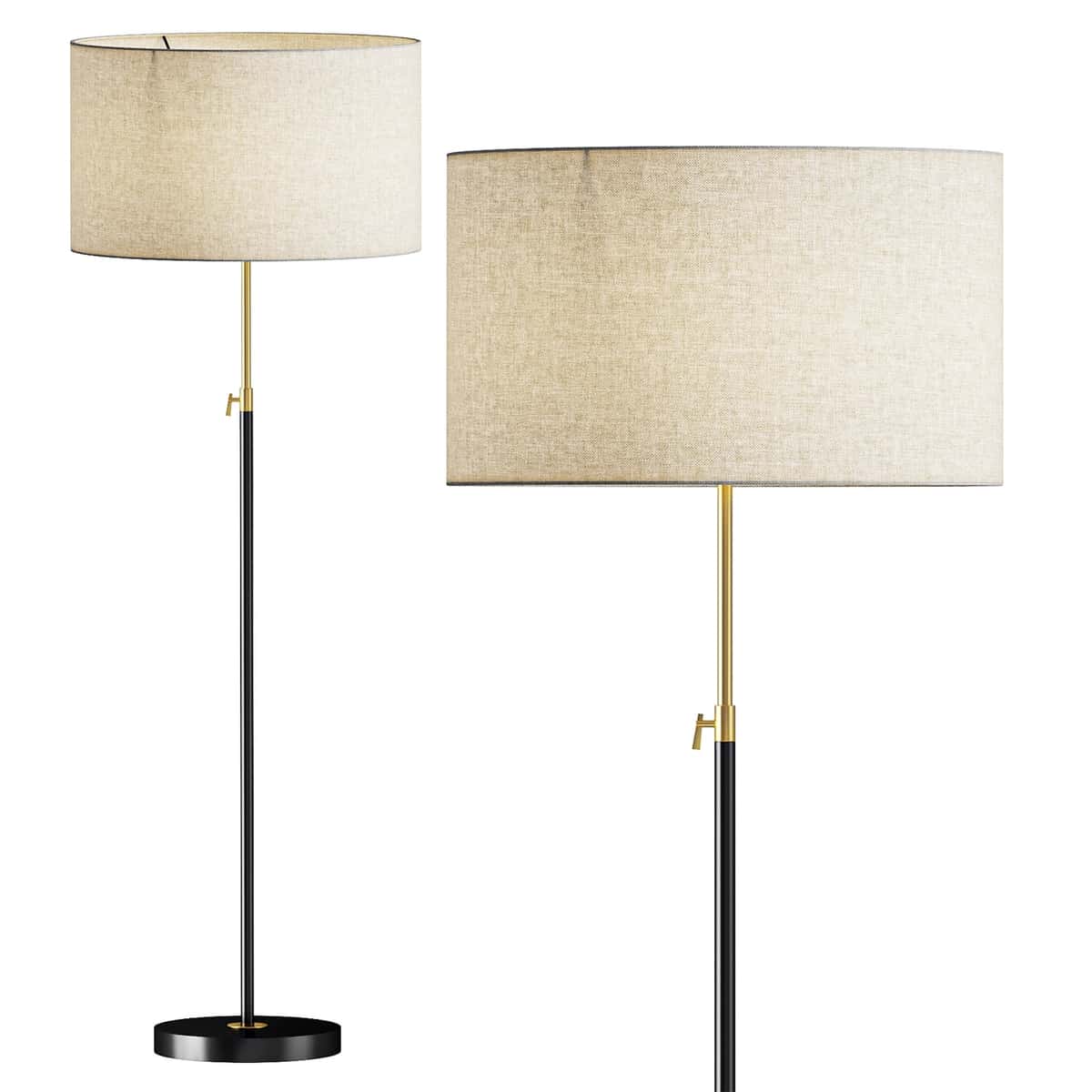 Telescoping Adjustable Floor Lamp 1