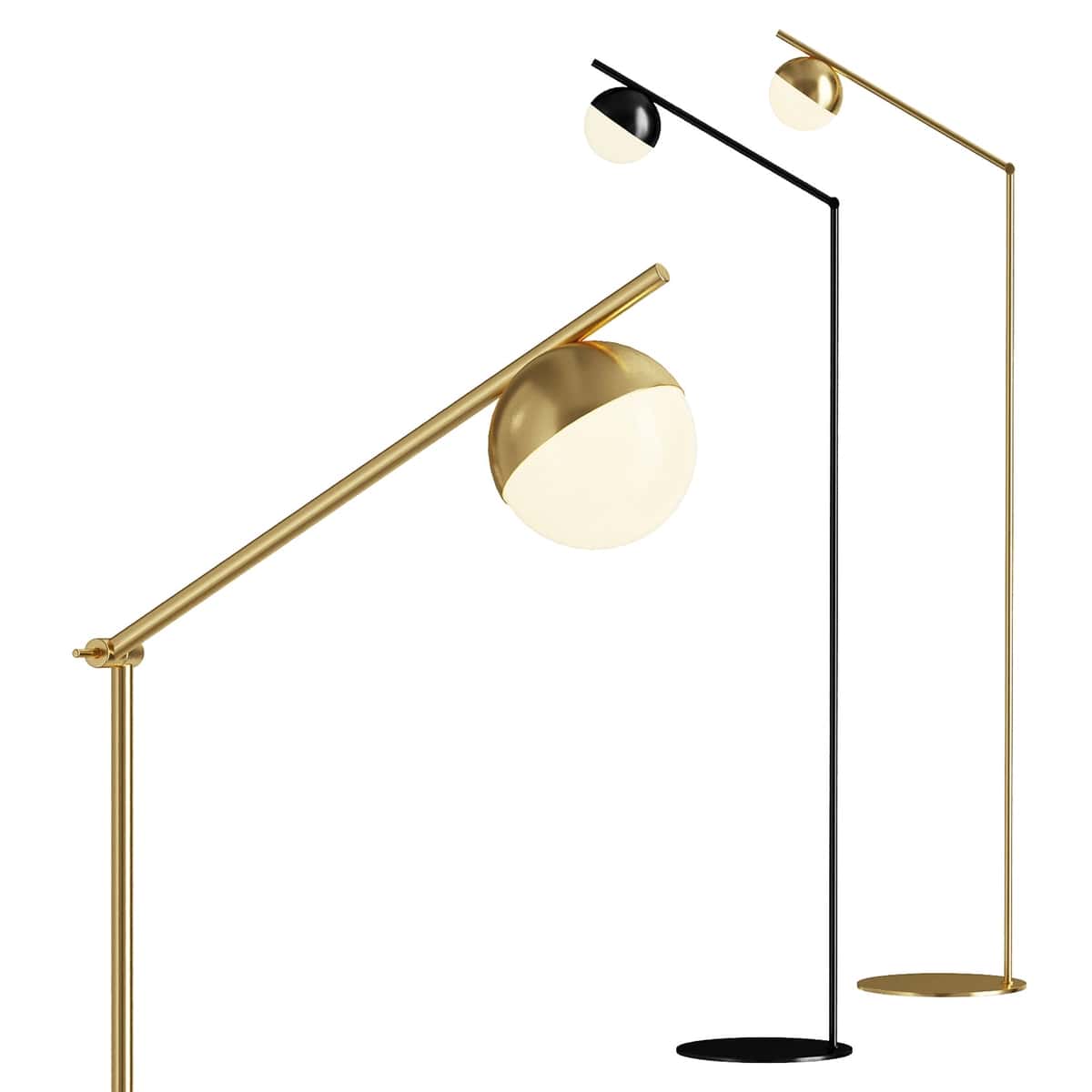 Nordlux Contina Metal Globe Floor Lamp 1