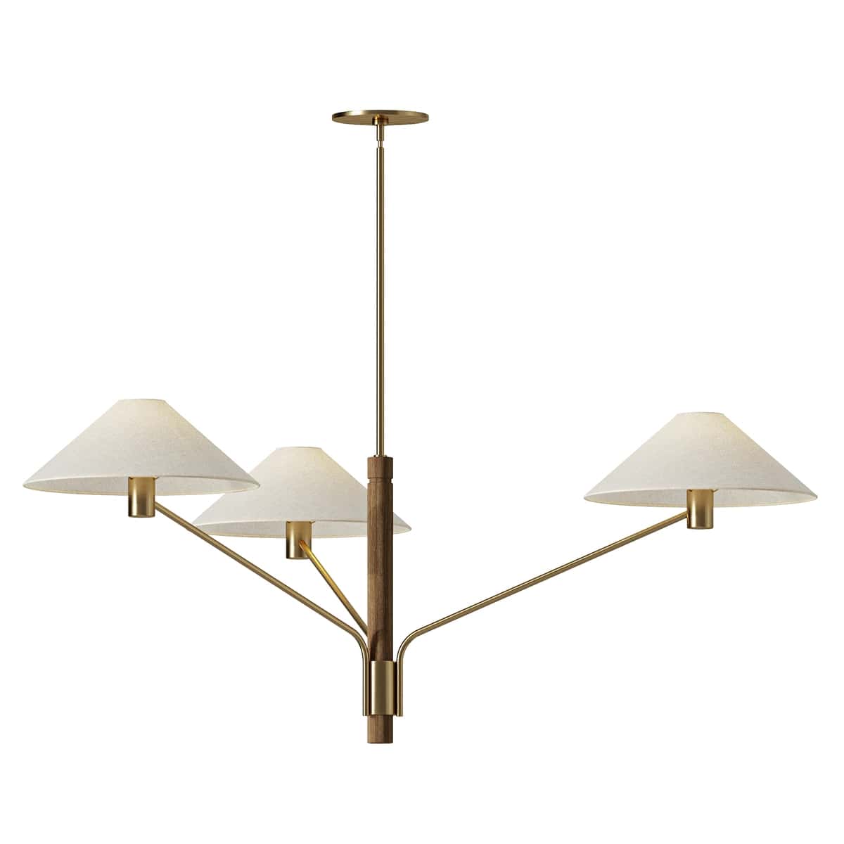 Devon 3 Light Chandelier 1