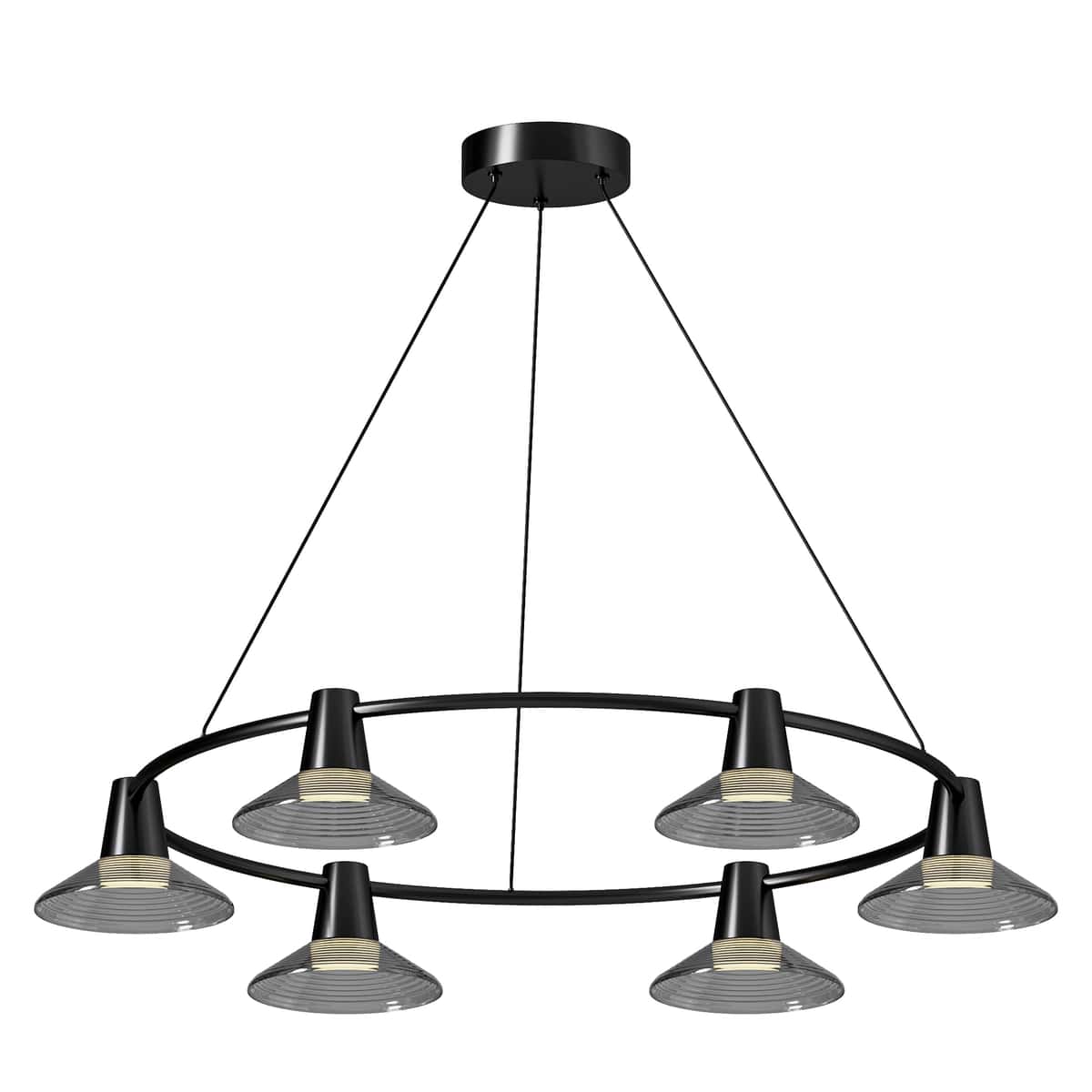 CICLA R Ring Chandelier 6 heads 1