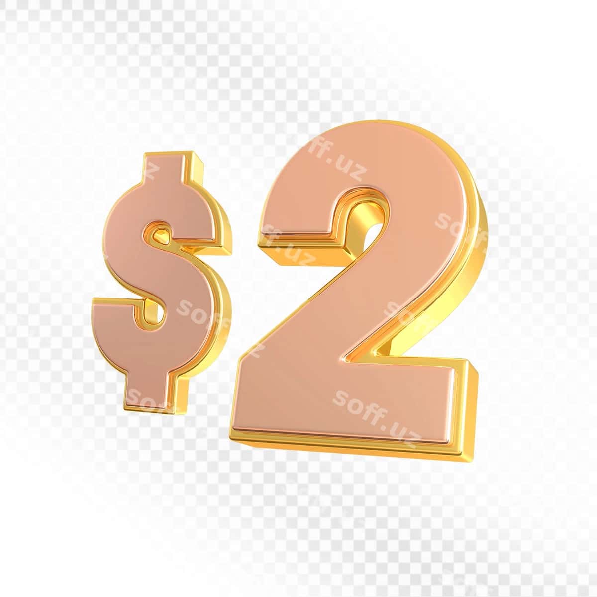 2 dollar oltin son | 2 dollar gold number 1
