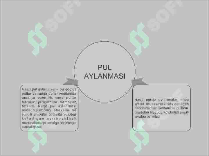 Pul aylanmasi va uning tarkibi 4