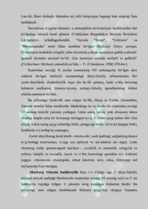 Falsafiy tafakkur taraqqiyoti bosqichlari: Sharq falsafasi 8