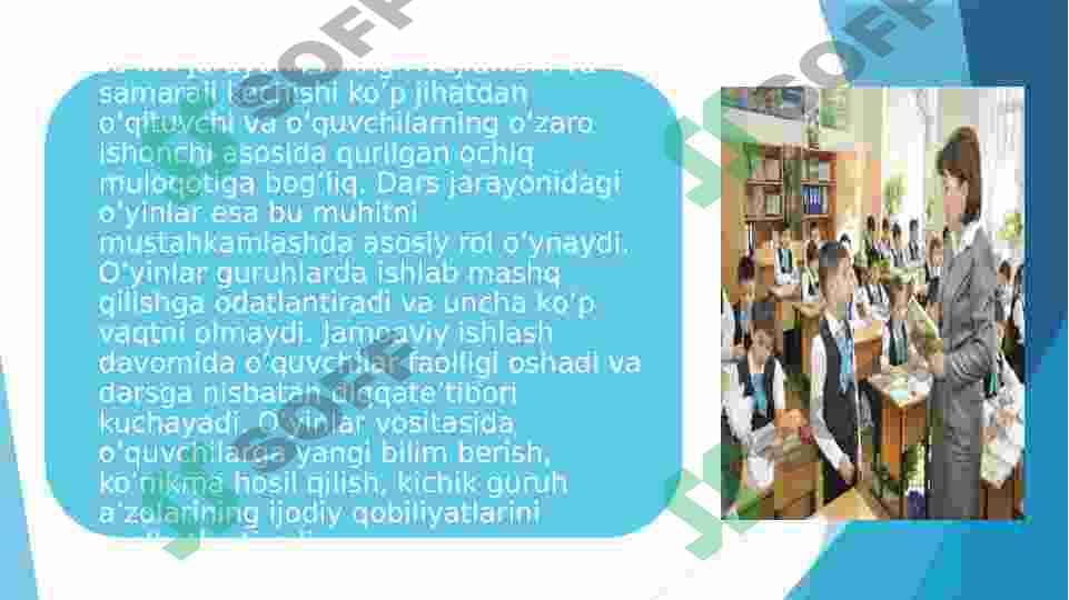 Ona tili darslarida didaktik o’yinlardan foydalanish 4