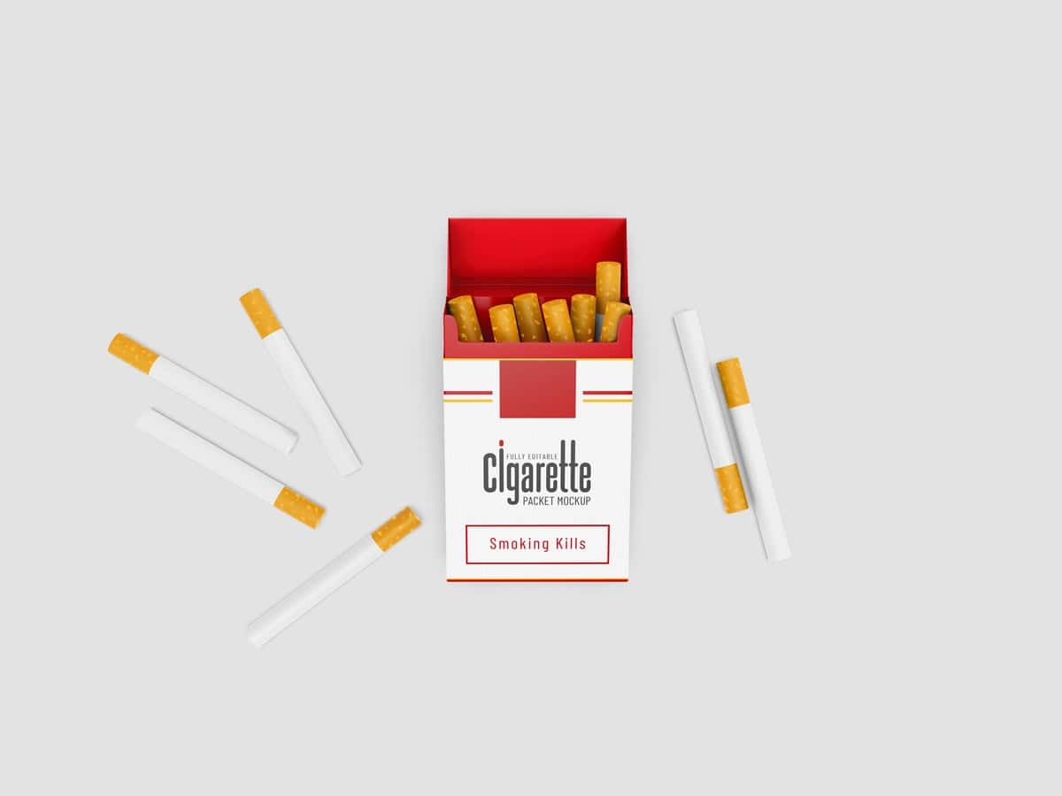 Sigaret paketi maketi | Cigarette packet mockup 1