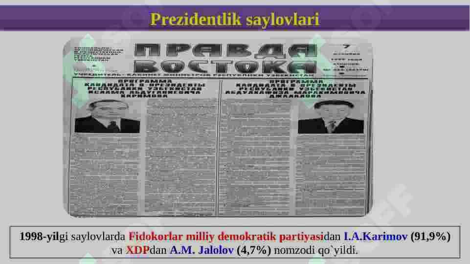 O'zbekiston davlat mustaqilligining qo'lga kiritilishi 3
