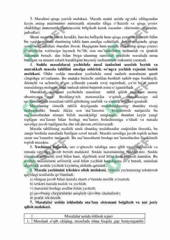 Matematikadan murakkab masalalar yechish 8