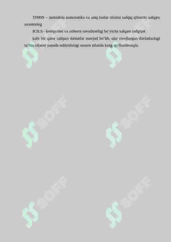 Maktabgacha ta’lim tashkilotlarida monitoring tizimini tashkil qilish. 7