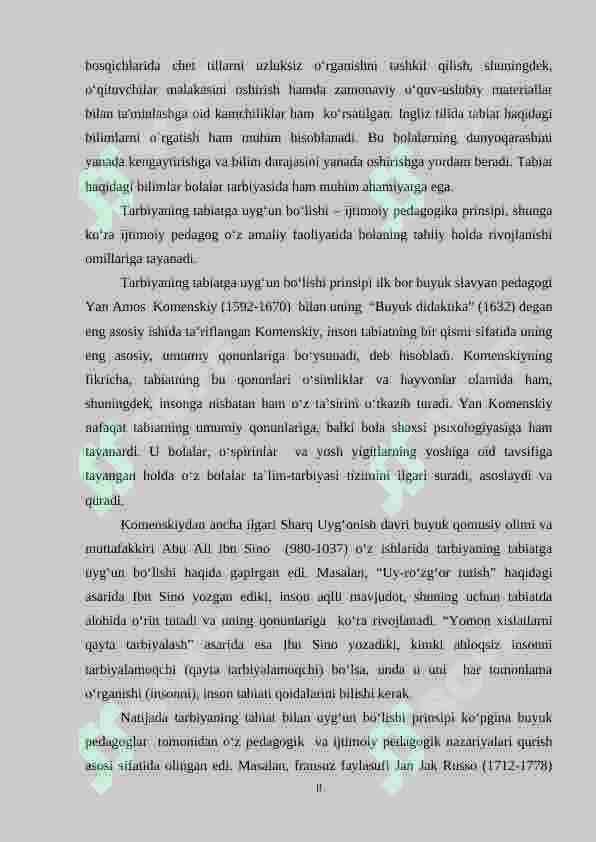 Ingliz tilida sabzavotlarni o’rgatish ishlanma-loyihasi 8
