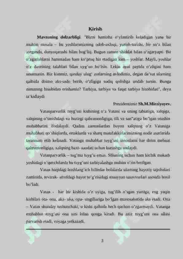 MAKTABGACHA TA’LIM YOSHIDAGI BOLALARDA VATANPARVARLIK TUYG’USINI SHAKLLANTIRISH 3
