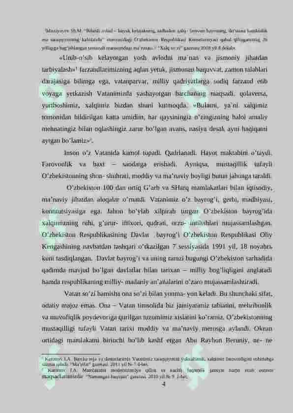 MAKTABGACHA TA’LIM YOSHIDAGI BOLALARDA VATANPARVARLIK TUYG’USINI SHAKLLANTIRISH 4