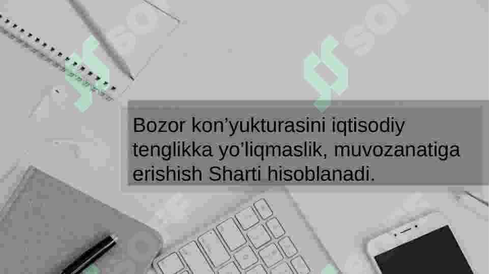 Bozor konyukturasini tadqiq qilish va bashorat qilish 5