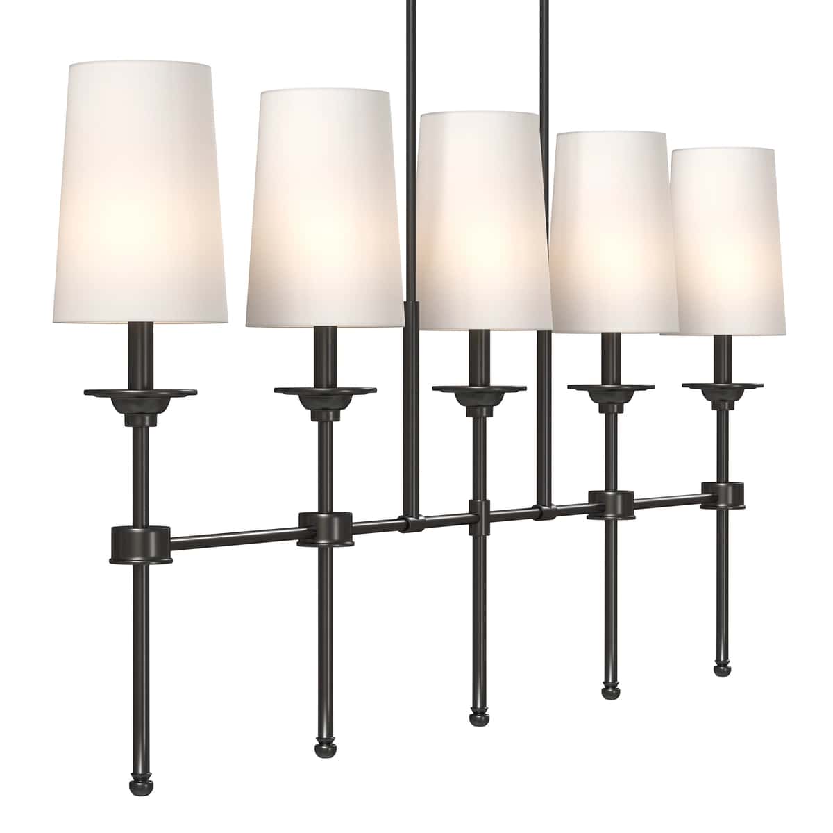 Hayse 5 - Light Dimmable Linear Chandelier 2