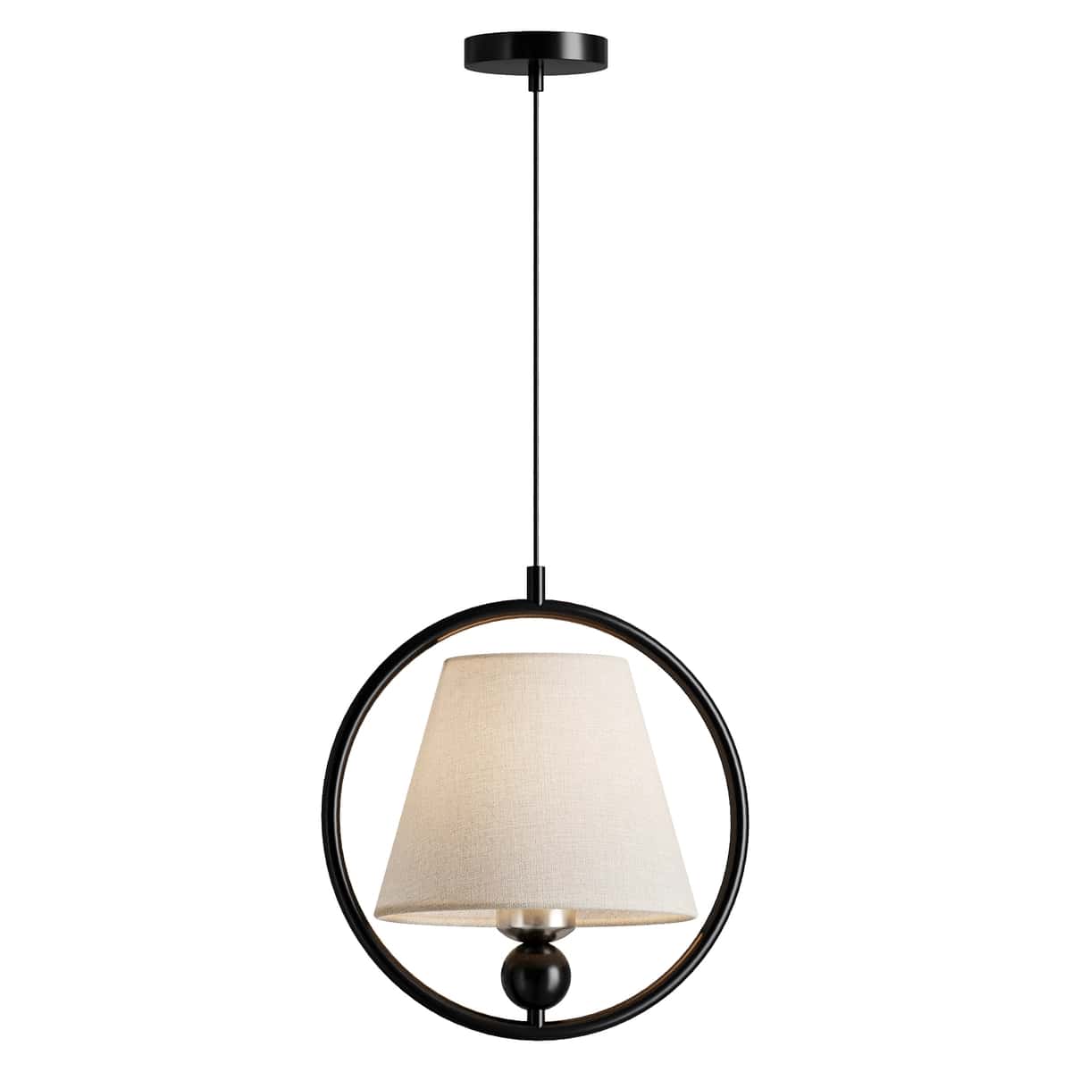 Shellure Sculptural Design Ring Hanging Lamp 2