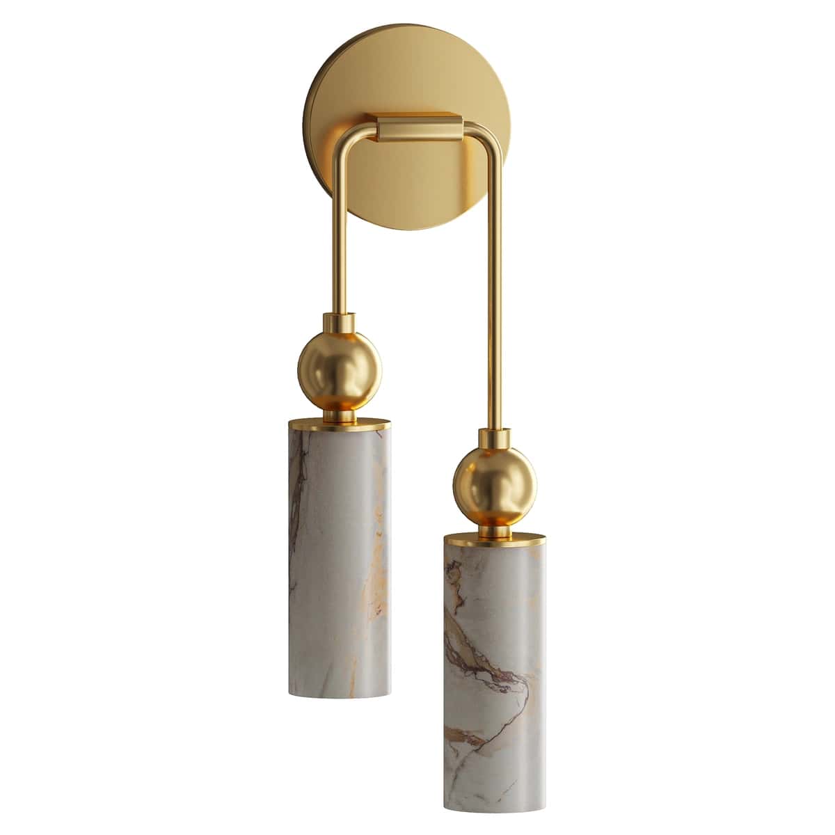 Harlin Alabaster Wall Lamp 2 heads 2
