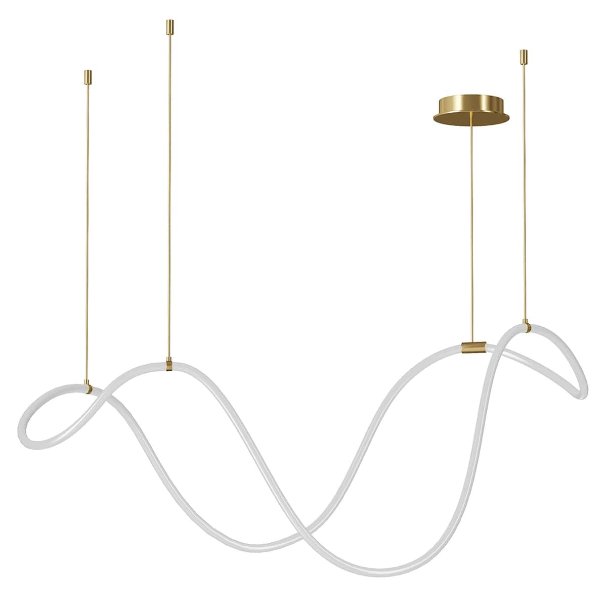 WOMO Rope Led Round Chandelier 2