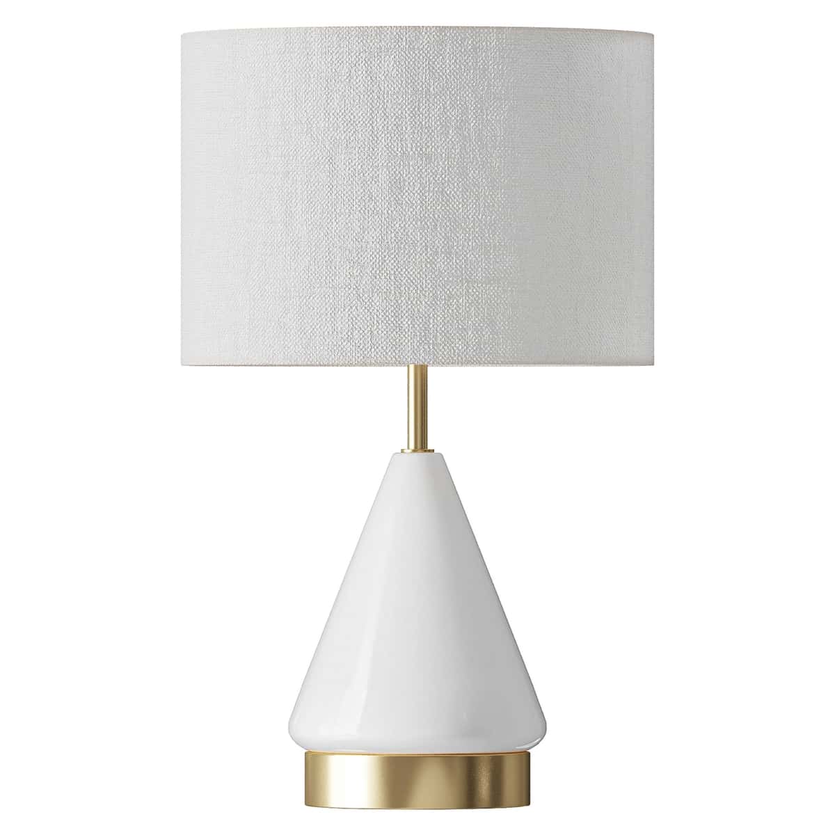 Metalized Glass USB Table Lamp 2